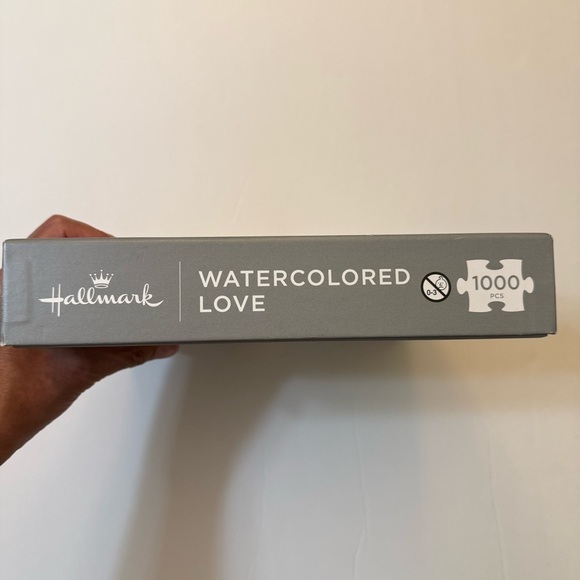 Hallmark watercolored Love Vibrant Floral Puzzle 1000 piece - Picture 4 of 5